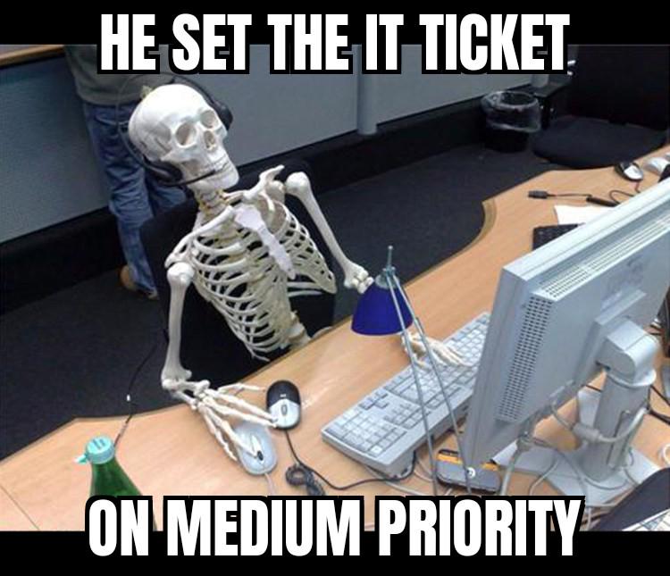 The Eternal Wait For Medium Priority
