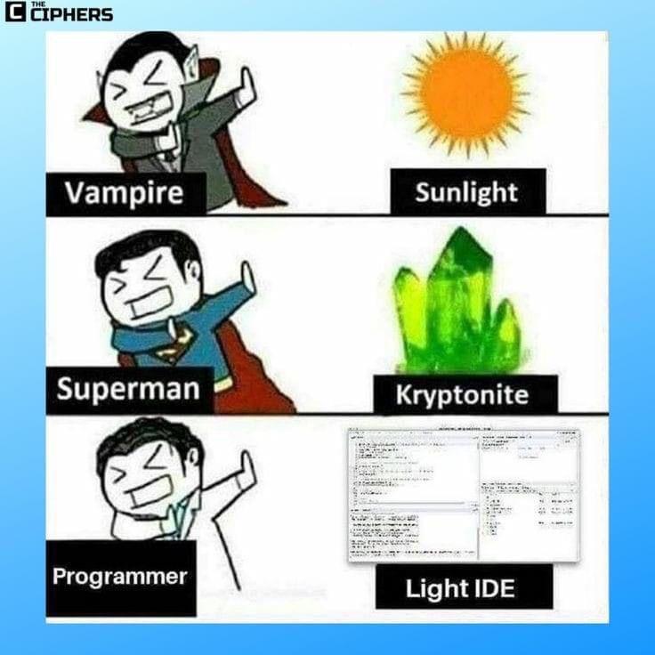 Because Light Attracts Bugs