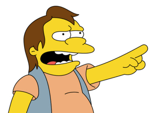 Nelson Muntz haha