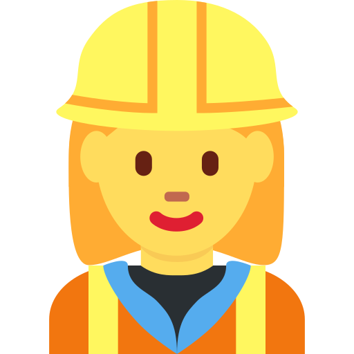 Woman construction worker