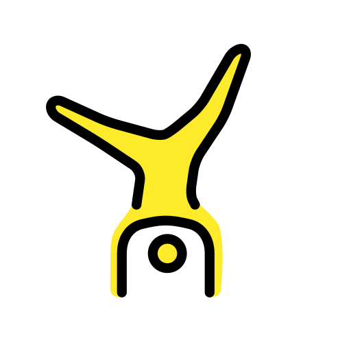 Person cartwheeling