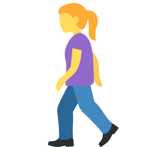 Woman walking