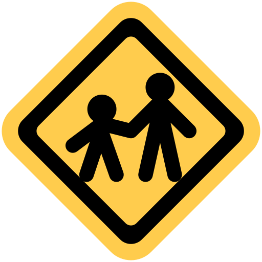 Children crossing