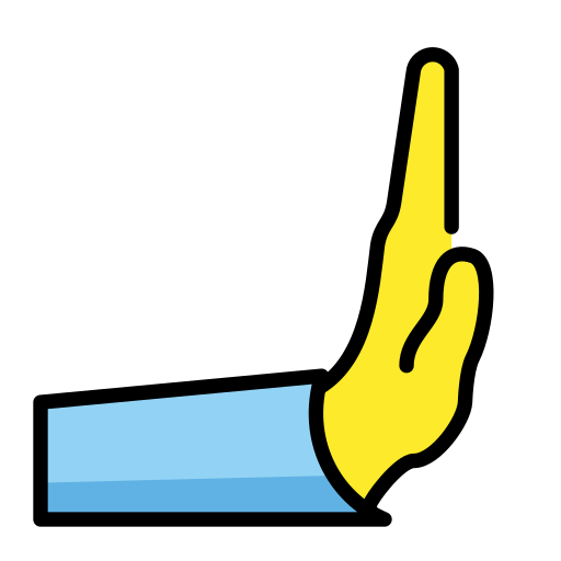 Rightwards pushing hand