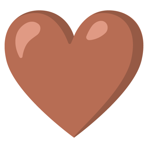 Brown heart