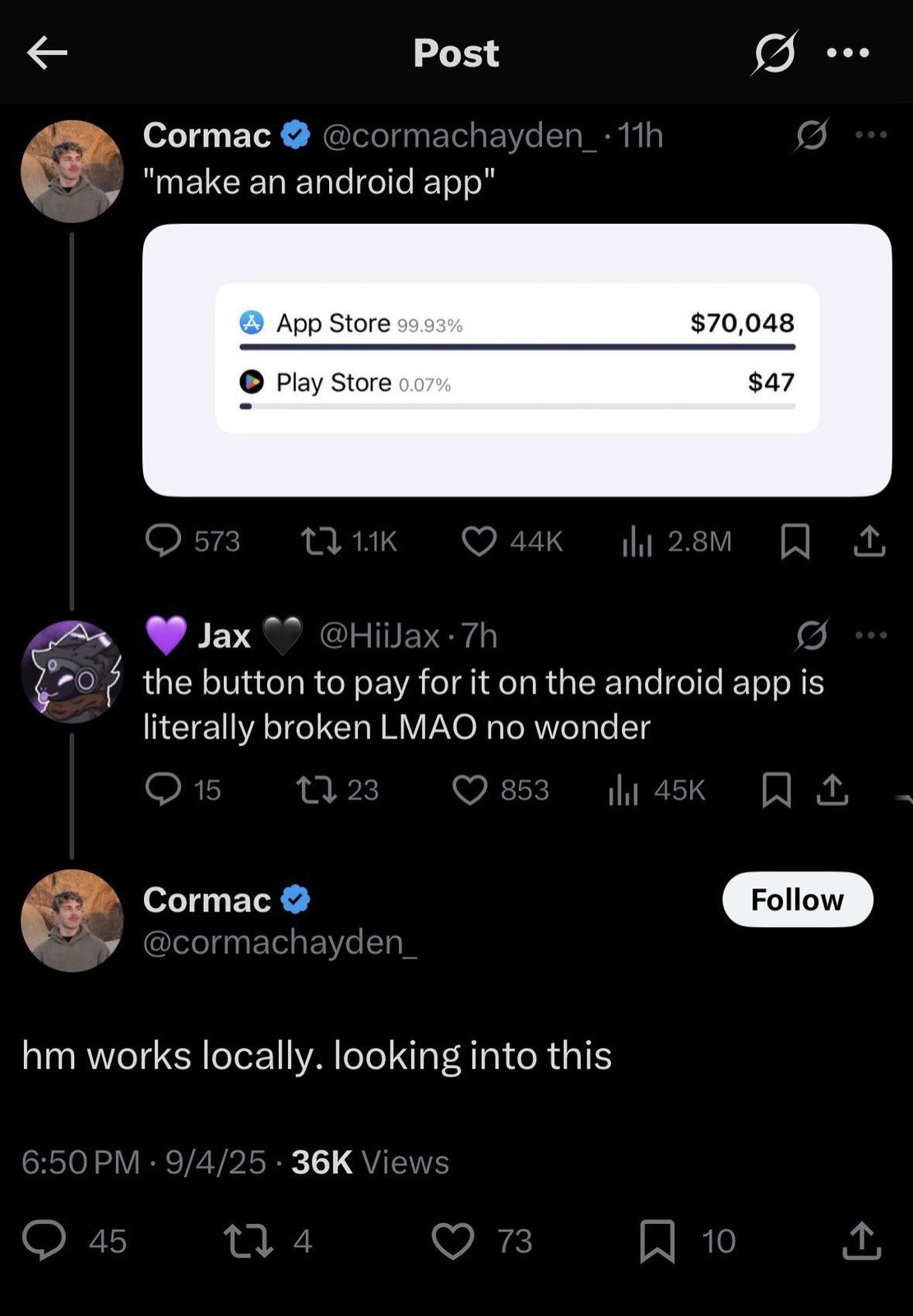Works Locally (And Makes $70K)