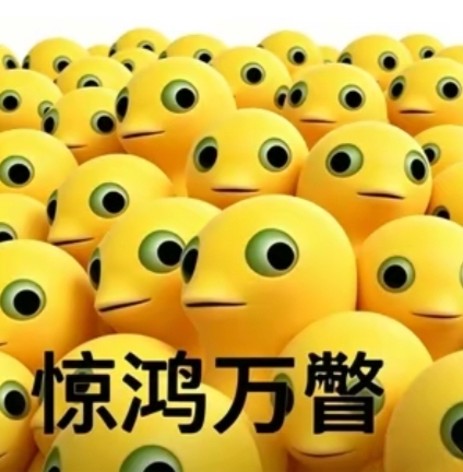 奶蛙惊鸿一瞥表情包