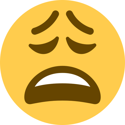 Weary face