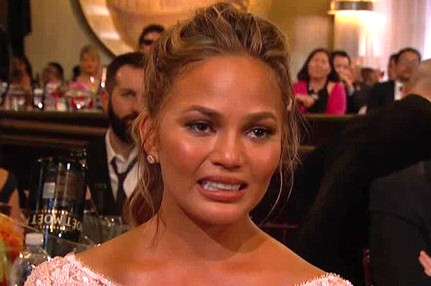 Awkward Chrissy Teigen