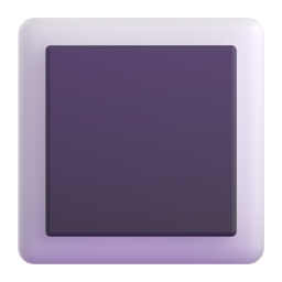 White square button