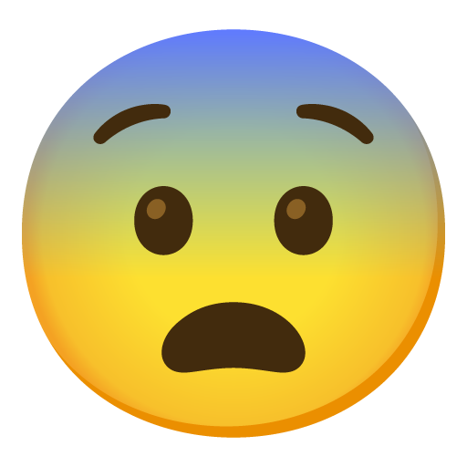 Fearful face