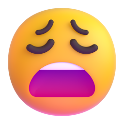 Weary face