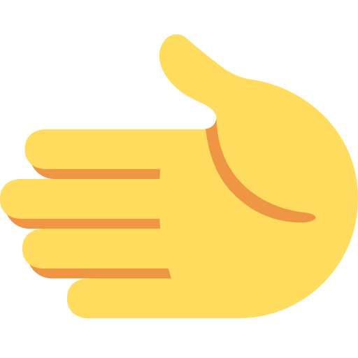Leftwards hand