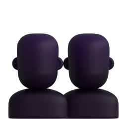 Busts in silhouette