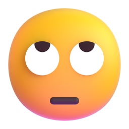 Face with rolling eyes