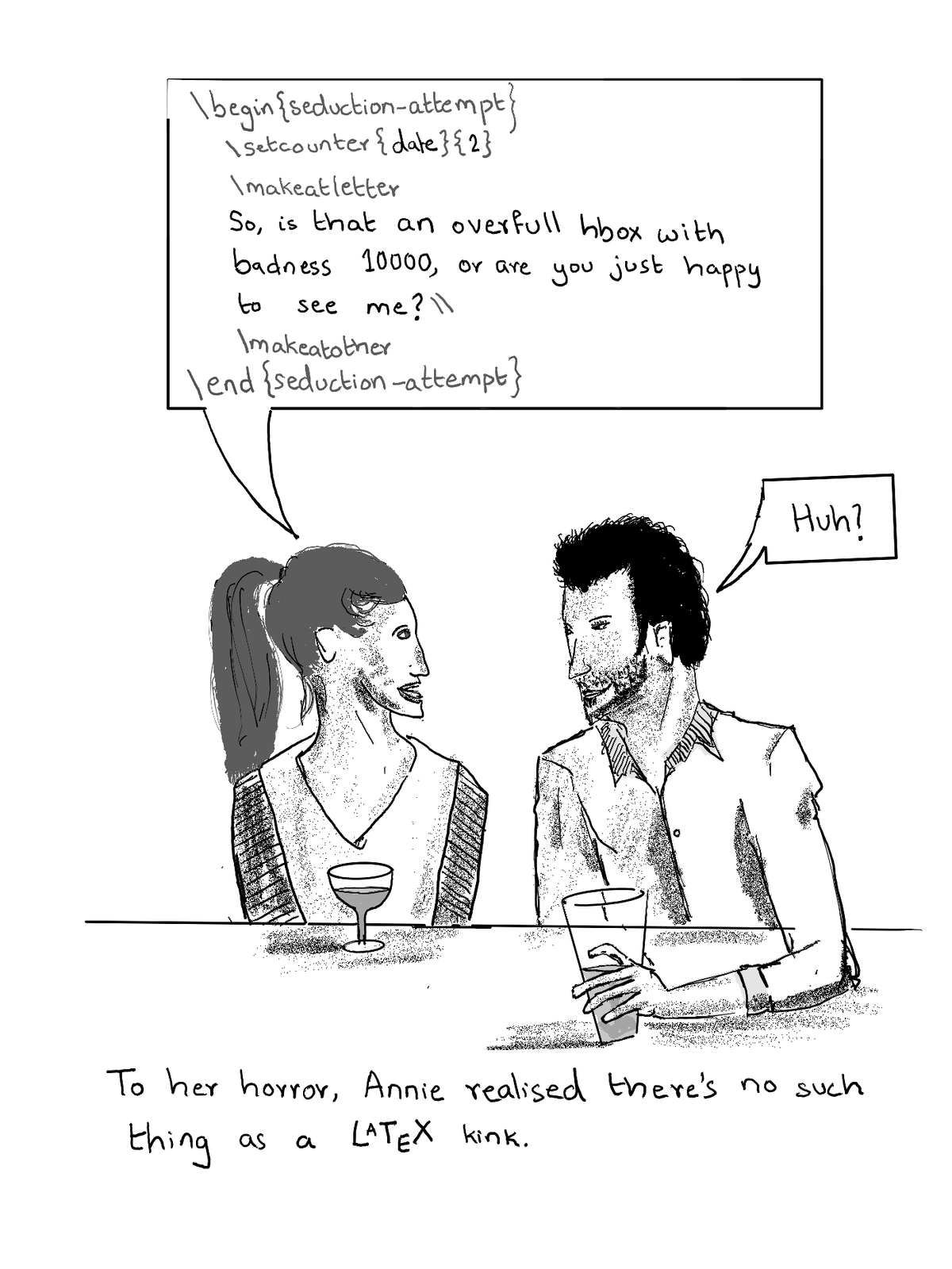 LaTeX Syntax Error In The Dating Protocol