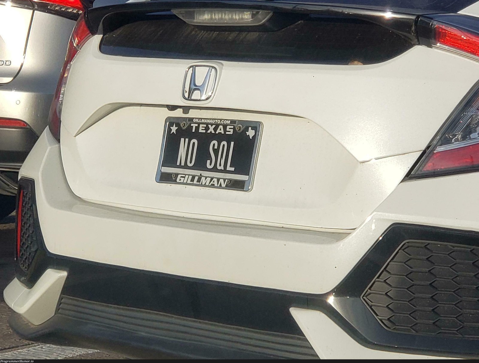 Spotted at a stoplight in Houston