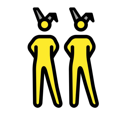 People with bunny ears