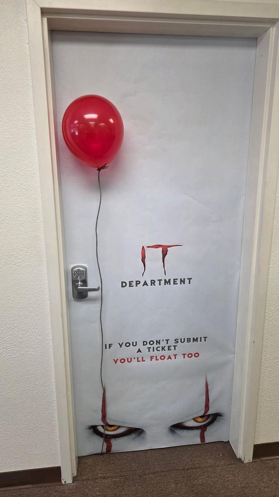 You'll Float Too: IT Department Edition