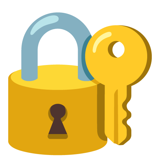 Locked with key