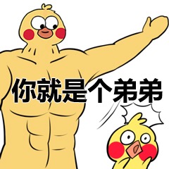 你就是个弟弟
