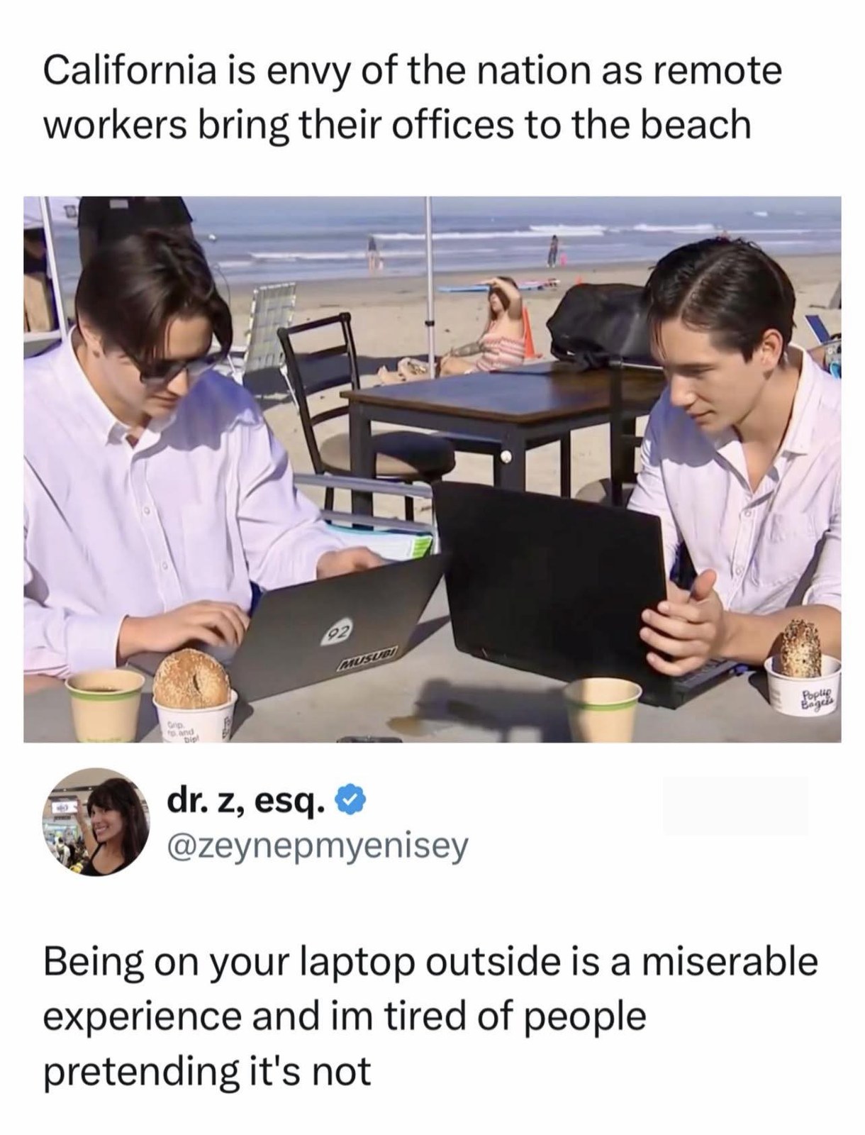 Working Outside