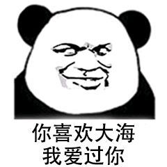 你喜欢大海,我爱过你