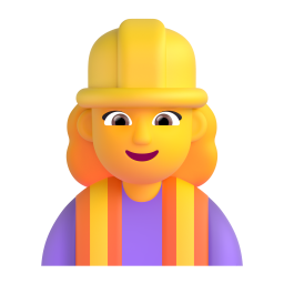 Woman construction worker