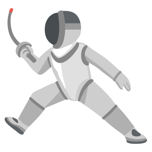Person fencing