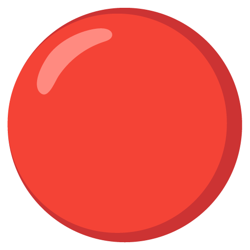 Red circle