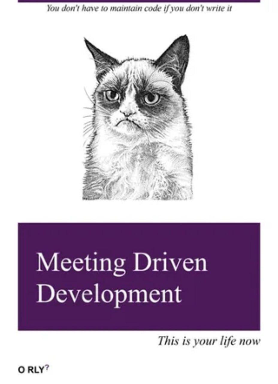 Meeting Driven Development: The Must Have Skill