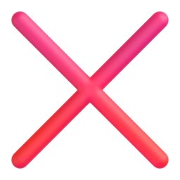 Cross mark