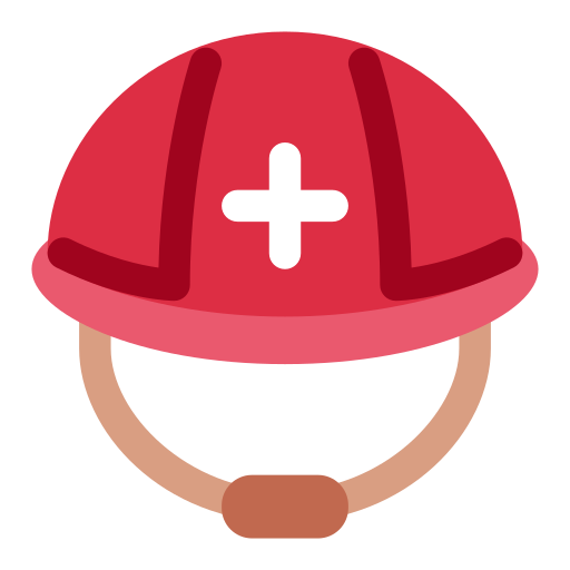 Rescue worker’s helmet